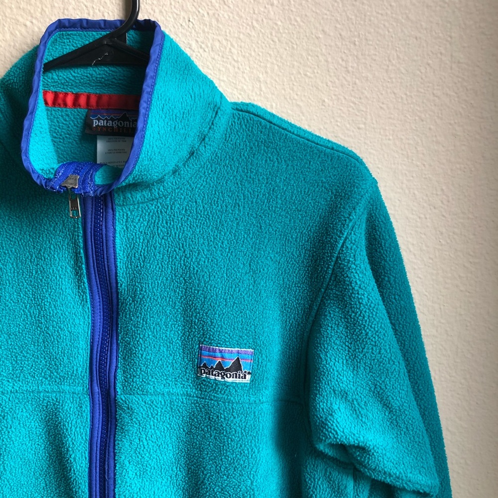 Vintage-style Patagonia zip up